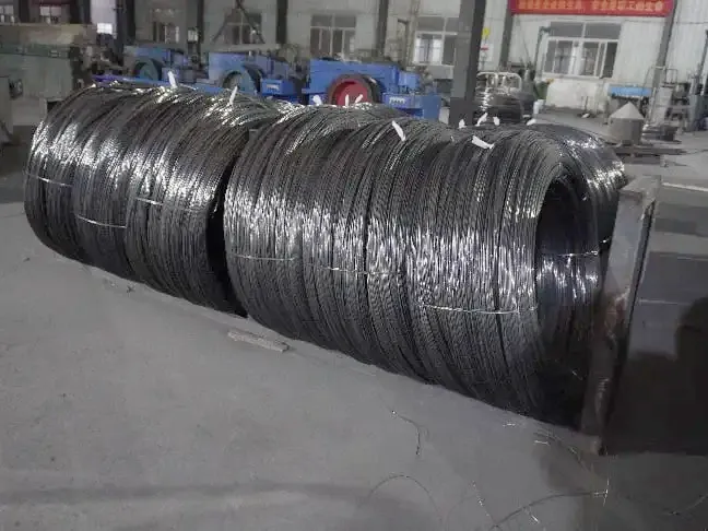 Проволока из пружинной стали из сплава 60CrMnBA